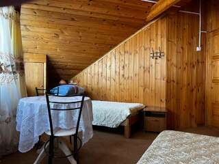 Гостиница Ёлочка Листвянка Бюджетный двухместный номер с 2 отдельными кроватями-1