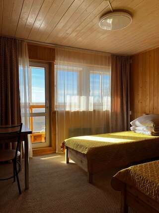 Гостиница Ёлочка Листвянка Двухместный номер с 2 отдельными кроватями и душем-1