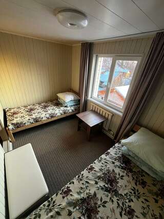 Гостиница Ёлочка Листвянка Бюджетный двухместный номер с 2 отдельными кроватями-2