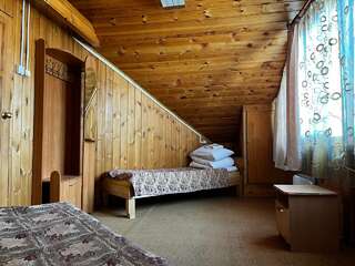 Гостиница Ёлочка Листвянка Бюджетный двухместный номер с 2 отдельными кроватями-3