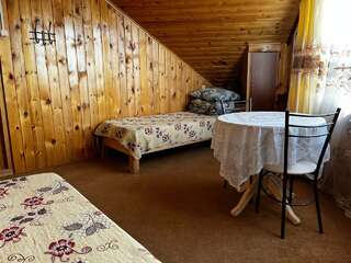 Гостиница Ёлочка Листвянка Бюджетный двухместный номер с 2 отдельными кроватями-5