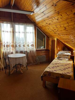 Гостиница Ёлочка Листвянка Бюджетный двухместный номер с 2 отдельными кроватями-1