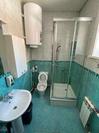 Гостиница Ёлочка Листвянка Cемейный номер с собственной ванной комнатой-4